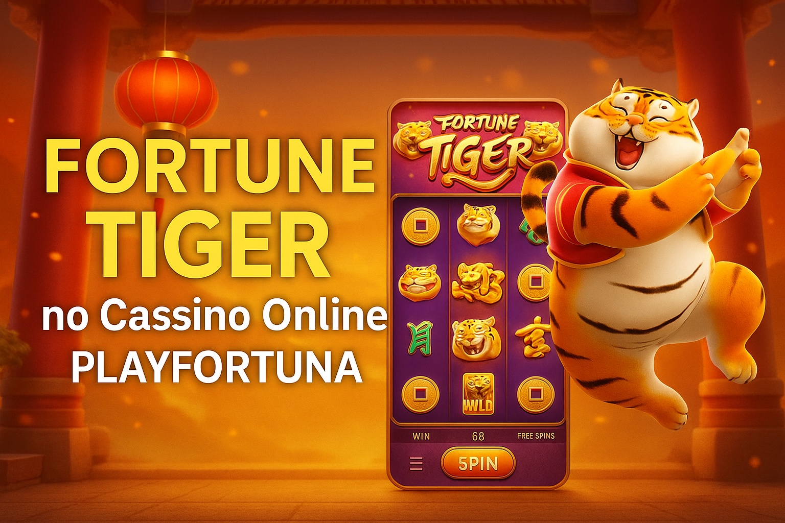 Fortune Tiger é um jogo imperdível no PLAYFORTUNA Casino