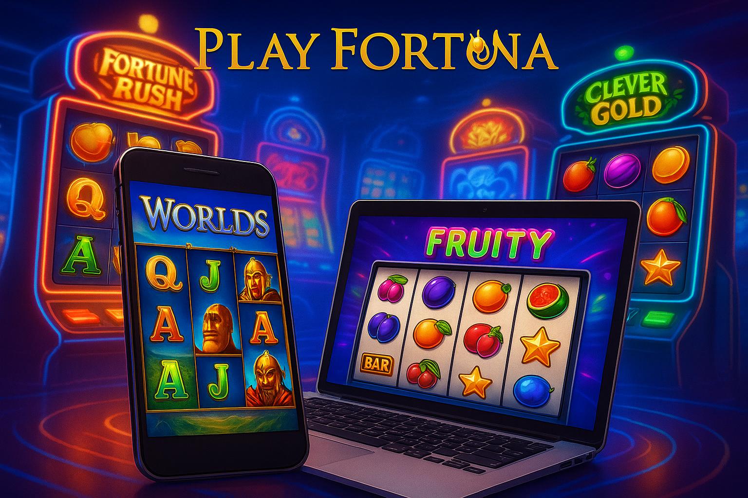 Jogos de Slot no Casino Online PLAYFORTUNA  
