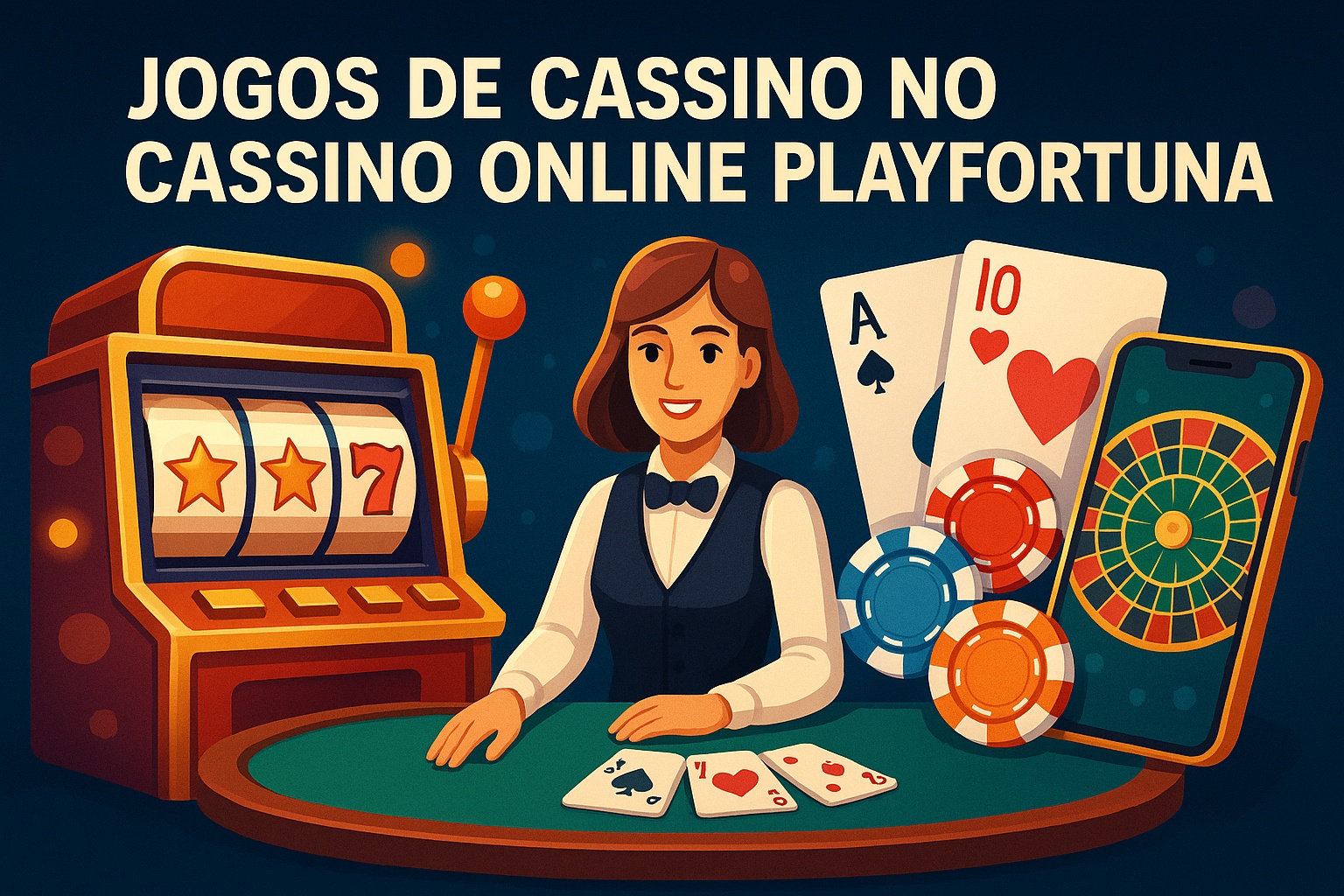 Jogos de cassino online PLAYFORTUNA  