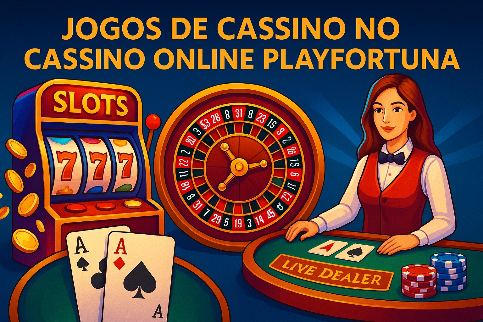 Jogos de cassino online inovadores e emocionantes na PLAYFORTUNA